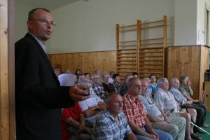 Petr V�cha besedoval s Bohum���ky